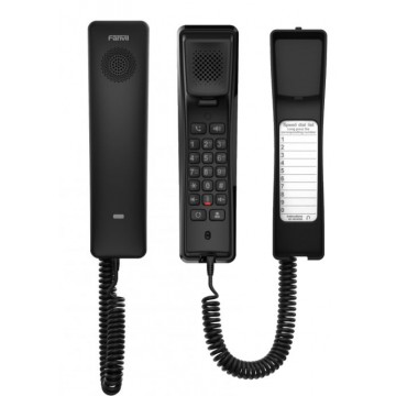 Fanvil H2U telefono IP hotel nero