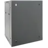 Armadio Rack 19'' a muro 9 unità due sezioni Nero