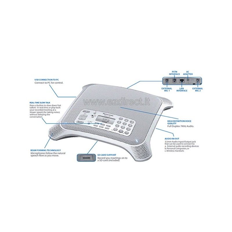 Microfono aggiuntivo per KX-NT700 VoIP