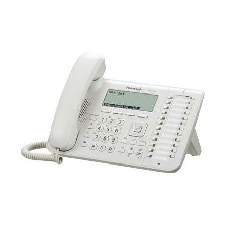 Panasonic KX-UT136 telefono voip bianco
