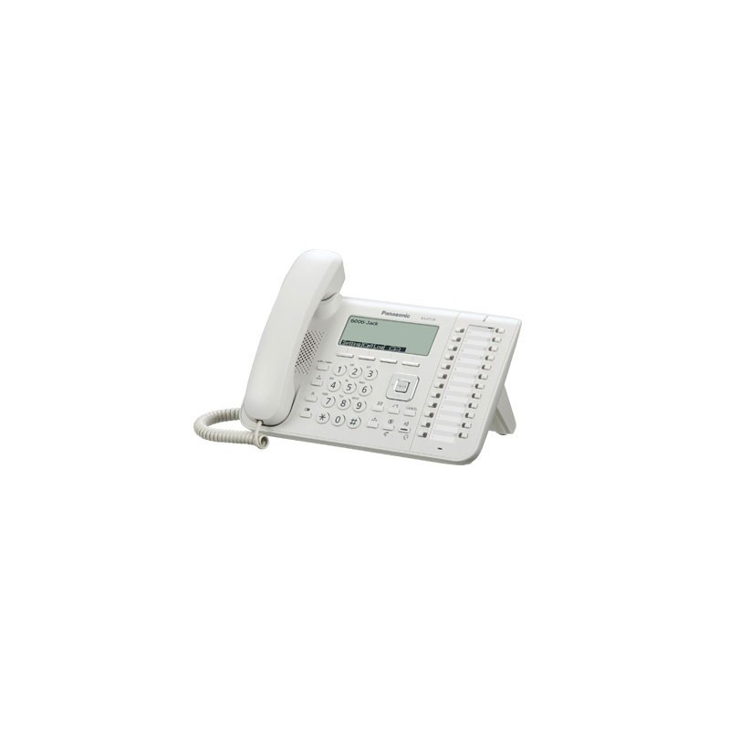 Panasonic KX-UT136 telefono voip bianco