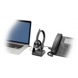 Poly Savi 7320-M cuffia senza fili stereo per telefono e PC MS