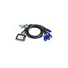 ATEN 4 Port PS2 KVM & Speaker