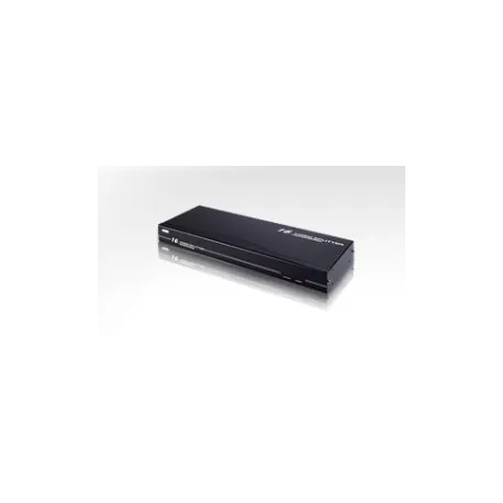 ATEN 16 Ports Video Splitter, 1U Rack, Speaker, 250MHz, 1920x1440
