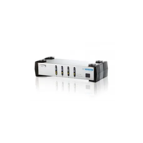 ATEN 4 Port DVI Video Switch, On A Single DVI Monitor From Four Computers
