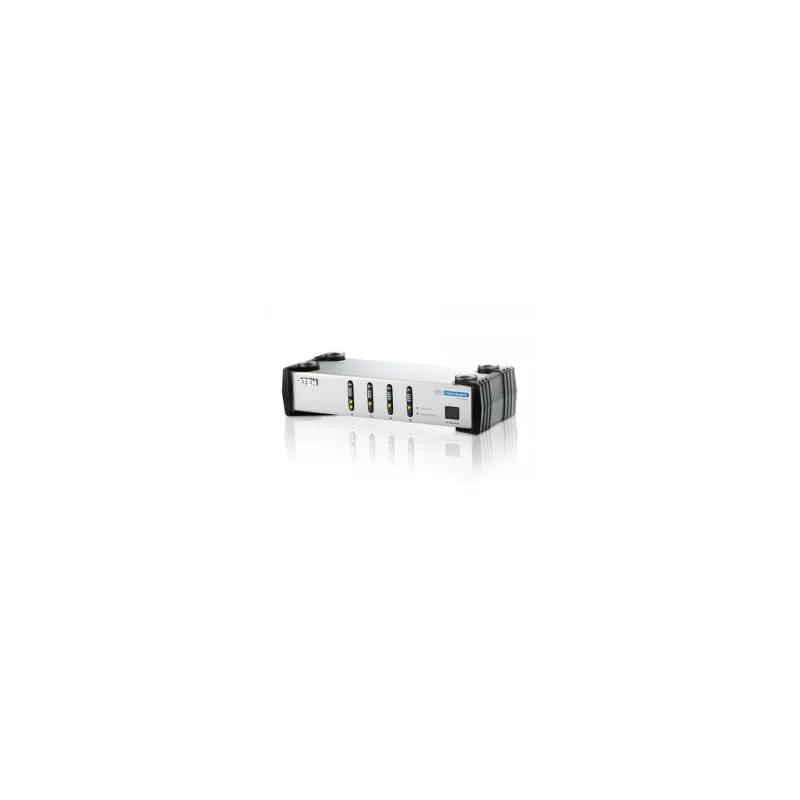 ATEN 4 Port DVI Video Switch, On A Single DVI Monitor From Four Computers