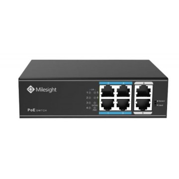 Milesight MS-S0204-EL switch 4 porte PoE + 2 uplink