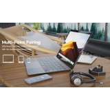Cuffia stereo bluetooth con base PC USB M891