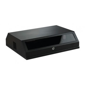 Armadio a muro 19'' 8 Unit&agrave; Nero