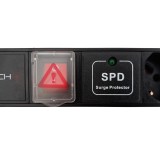 Multipresa da Rack 19'' 7 Posti con limitatore da sovratensioni 