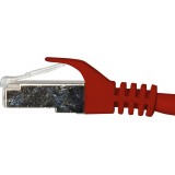 Cavo di Rete Patch in Rame Cat. 6A SFTP LSZH 0,25 m Rosso
