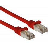 Cavo di Rete Patch in Rame Cat. 6A SFTP LSZH 0,5 m Rosso