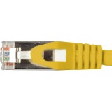 Cavo di Rete Patch in Rame Cat. 6A SFTP LSZH 0,5 m Giallo