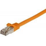 Cavo di Rete Patch in Rame Cat. 6A SFTP LSZH 1 m Arancione