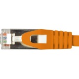 Cavo di Rete Patch in Rame Cat. 6A SFTP LSZH 1 m Arancione
