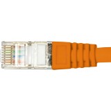 Cavo di Rete Patch in Rame Cat. 6A SFTP LSZH 2 m Arancione