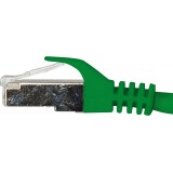 Cavo di Rete Patch in Rame Cat. 6A SFTP LSZH 15 m Verde