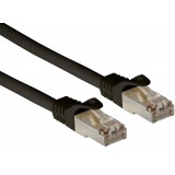 Cavo di Rete Patch in Rame Cat. 6A SFTP LSZH 15 m Nero