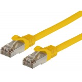 Cavo di Rete Patch in Rame Cat. 6A SFTP LSZH 15 m Giallo