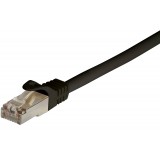 Cavo di Rete Patch in Rame Cat. 6A SFTP LSZH 20 m Nero