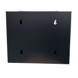 Armadio Rack 10'' a Muro 4 Unit&agrave; Pannelli Asportabili Nero