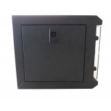 Armadio Rack 10'' a Muro 4 Unit&agrave; Pannelli Asportabili Nero