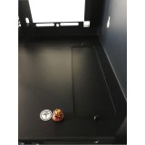 Armadio Rack 10'' a Muro 4 Unit&agrave; Pannelli Asportabili Nero
