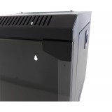 Armadio Rack 10'' a Muro 9 Unit&agrave; Pannelli Asportabili Nero