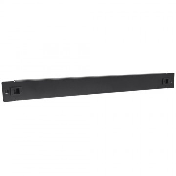 Pannello Cieco Toolless a Clip per Armadi Rack 19'' 1U Nero