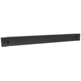 Pannello Cieco Toolless a Clip per Armadi Rack 19'' 1U Nero