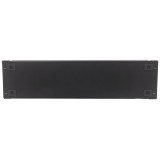 Pannello Cieco Toolless a Clip per Armadi Rack 19'' 3U Nero