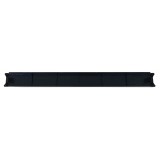 Pannello Cieco per Armadi Rack 19'' 1U Nero