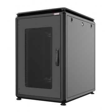 Armadio Rack 19'' 600x800 16 Unit&agrave; Nero serie Evolution