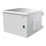 Armadio Rack 19'' a Parete 9U Grigio IP55 Porta Cieca prof. 600 mm
