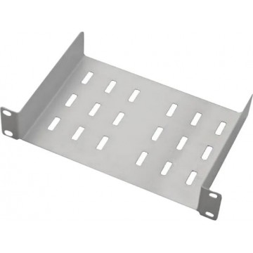 Mensola per Rack 10'' 150 mm 1U Grigio 2 punti