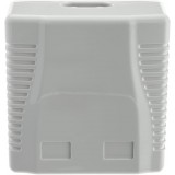 Presa a Muro con 2 Frutti RJ45 Cat.6 UTP Beige