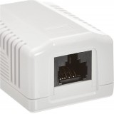 Presa a Muro con 1 Frutto RJ45 Cat.6 UTP Beige
