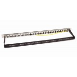 Pannello Patch Modulare Senza Frutti 24 Posti STP 0.5U