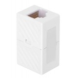 Accoppiatore Modulare Cat.6 RJ45 F/F UTP Bianco
