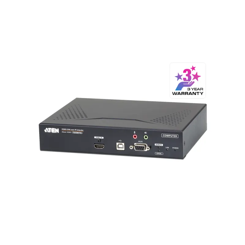 Aten 4K USB HDMI Single Display KVM Over IP Transmitter