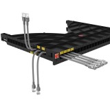 Mensola Gestione Cavi su Rack 19'' 24 Porte P.1000 mm