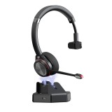 Cuffia bluetooth mono con base ricarica via USB Ezlight M891MDB