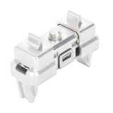 Confezione da 2 pz Clip di Montaggio su Rack 1U Senza Attrezzi