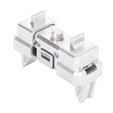 Confezione da 2 pz Clip di Montaggio su Rack 1U Senza Attrezzi