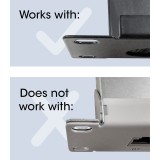 Confezione da 2 pz Clip di Montaggio su Rack 1U Senza Attrezzi