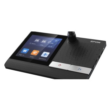 Microfono presidente con display e speaker 6013CV-L-M senza microfono