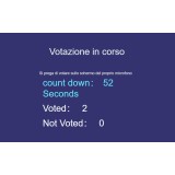 Software per gestire votazione e appello Spon