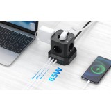 Multipresa da Tavolo USB Cube 5p 2xUSB-A 3xUSB-C&trade;