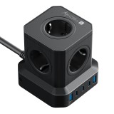 Multipresa da Tavolo USB Cube 5p 2xUSB-A 3xUSB-C&trade;