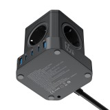 Multipresa da Tavolo USB Cube 5p 2xUSB-A 3xUSB-C&trade;
